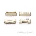 1.25mm 웨이퍼 수직 SMT 핀 헤더 8P